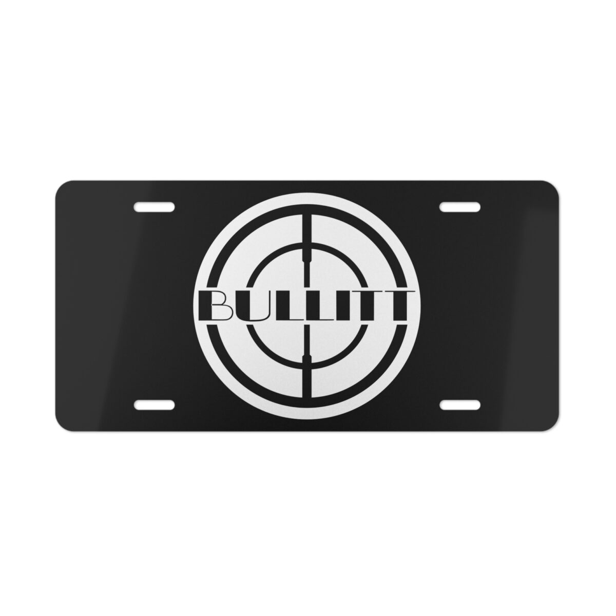 Mustang Bullitt Crosshair License Plate