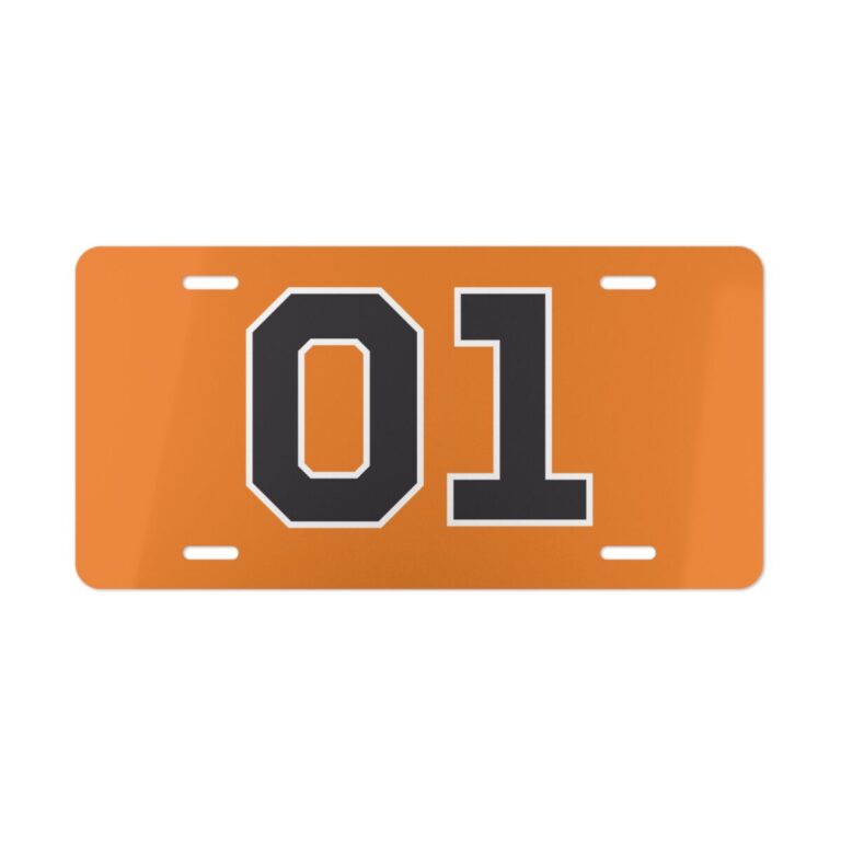 General Lee The Dukes Of Hazzard License Plate