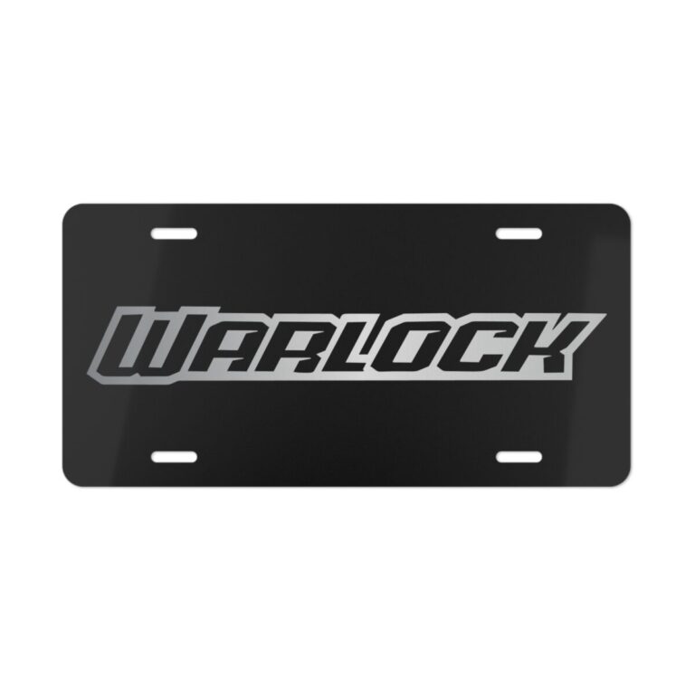 Ram Warlock License Plate