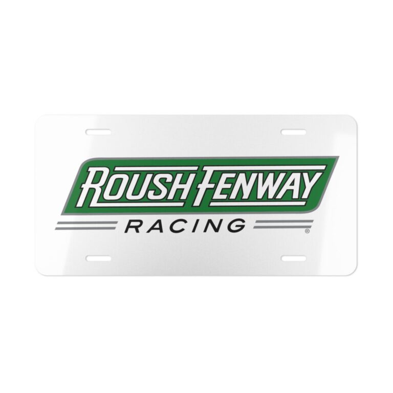 Roush Fenway Racing License Plate