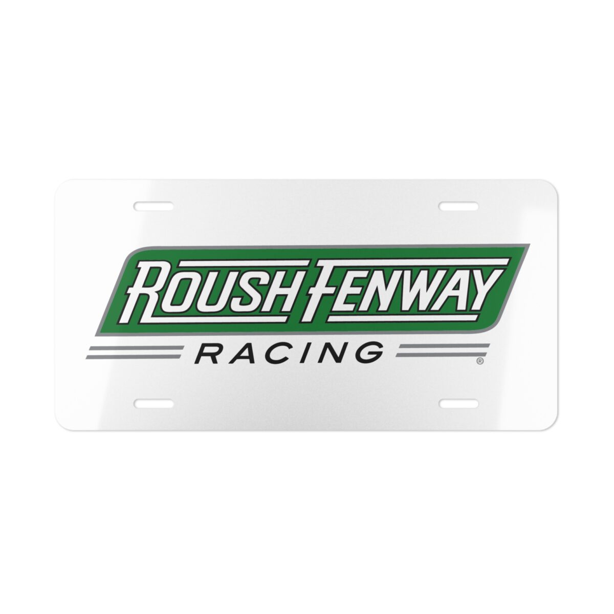 Roush Fenway Racing License Plate