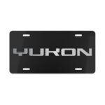 GMC Yukon License Plate