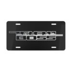 Chevy Trail Boss Outline License Plate
