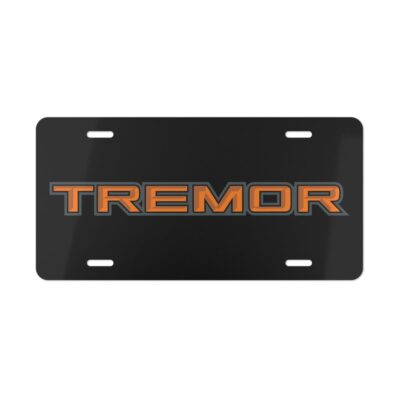 Ford Tremor License Plate