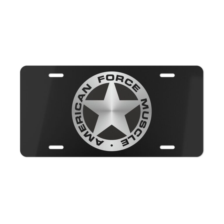 American Force Muscle License Plate