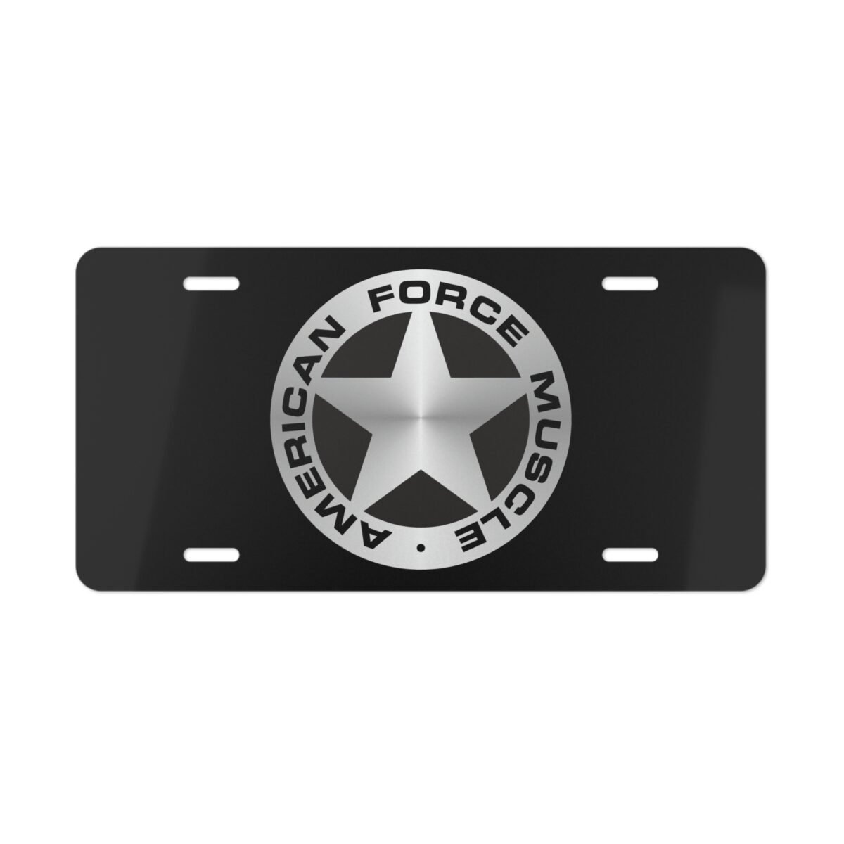 American Force Muscle License Plate