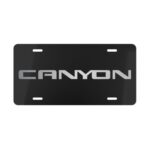 GMC Canyon License Plate