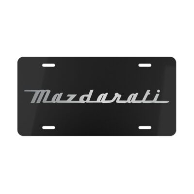 Mazdarati License Plate