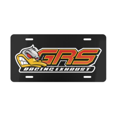 GRS Racing Exhaust License Plate