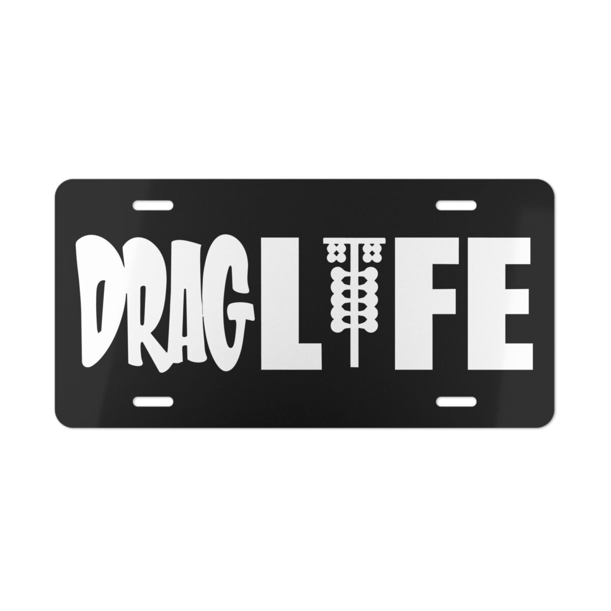 Drag Life License Plate