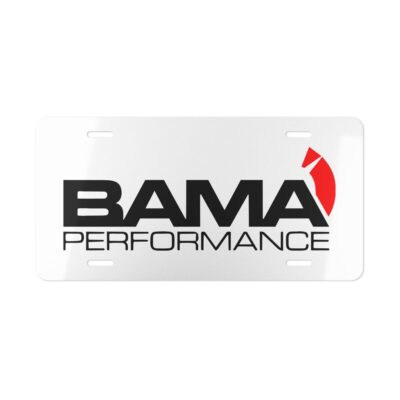 Bama Performance License Plate