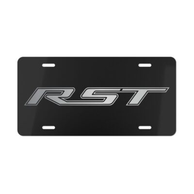 Chevy RST Outline License Plate