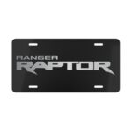 Ford Ranger Raptor License Plate