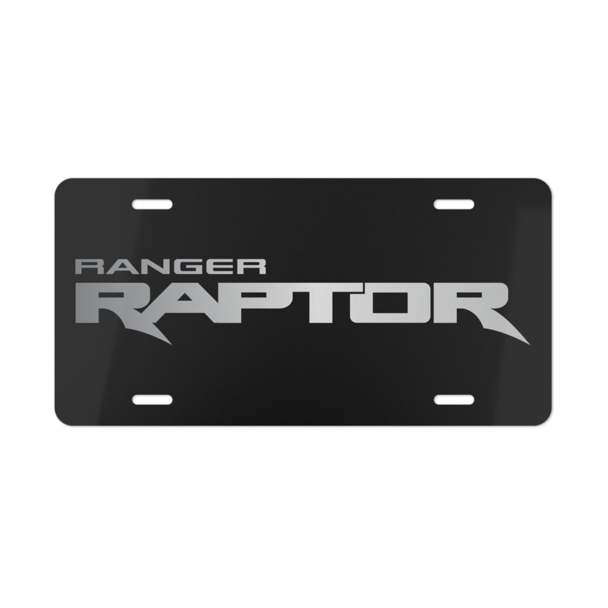 Ford Ranger Raptor License Plate