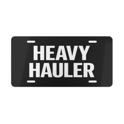 Heavy Hauler License Plate