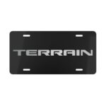 GMC Terrain License Plate