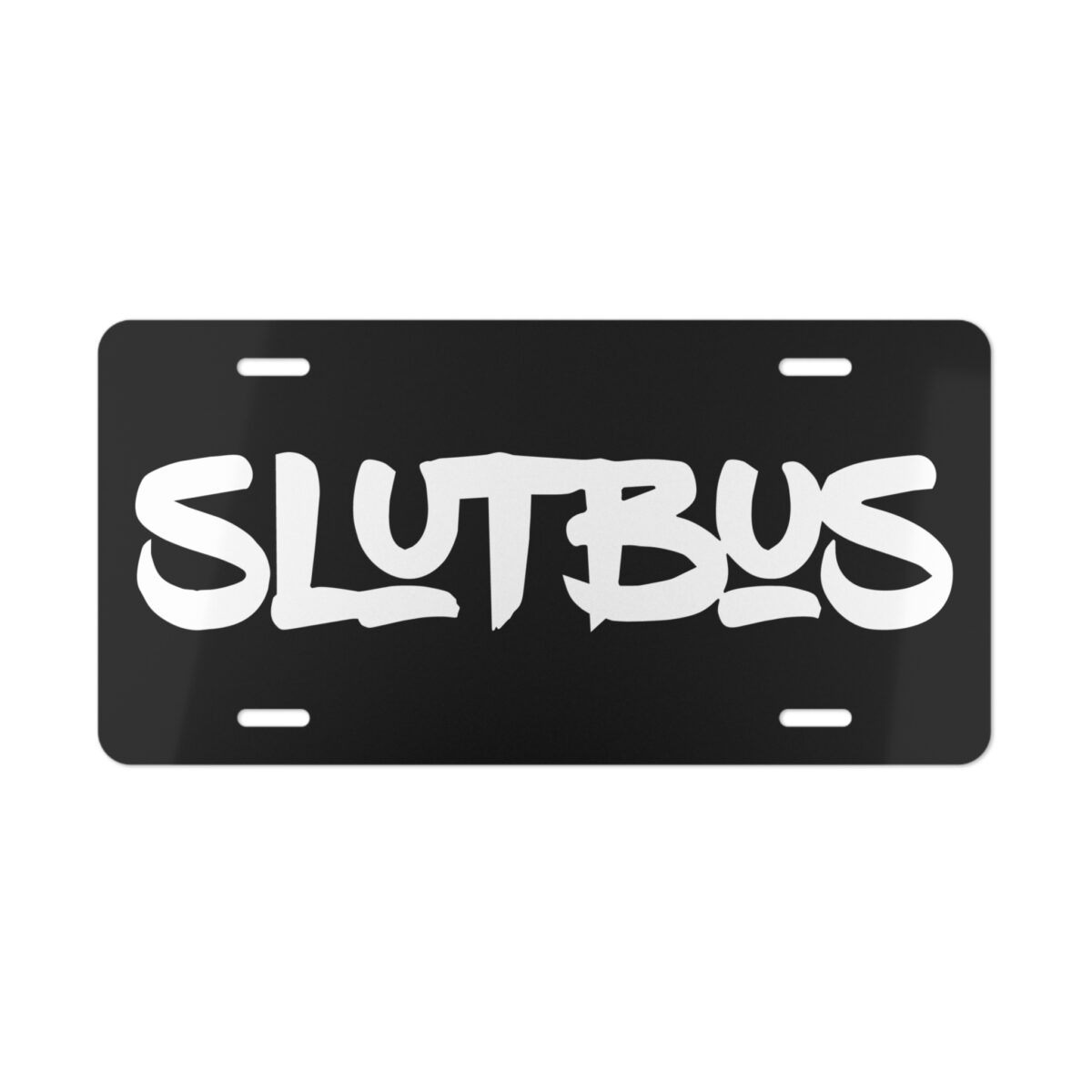 Slut Bus License Plate