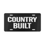 Country Built License Plate