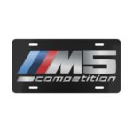 BMW M5 Competition License Plate