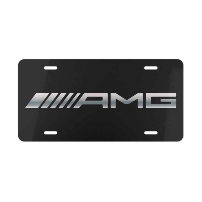 Mercedes Benz AMG License Plate