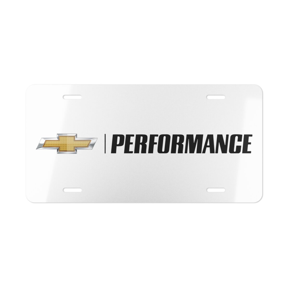 Chevy Performance Bowtie License Plate