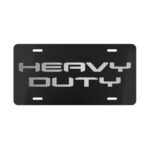 GMC Heavy Duty License Plate