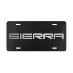 GMC Sierra License Plate