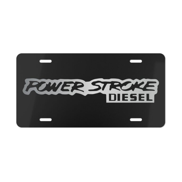Ford Power Stroke Diesel License Plate
