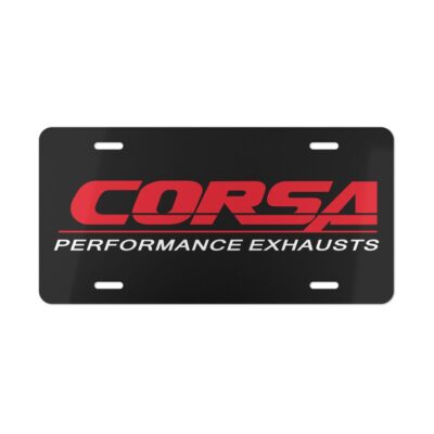Corsa Performance Exhausts License Plate
