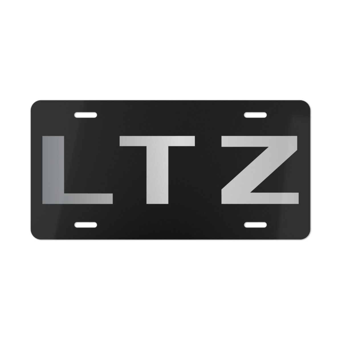 Chevrolet Silverado LTZ License Plate
