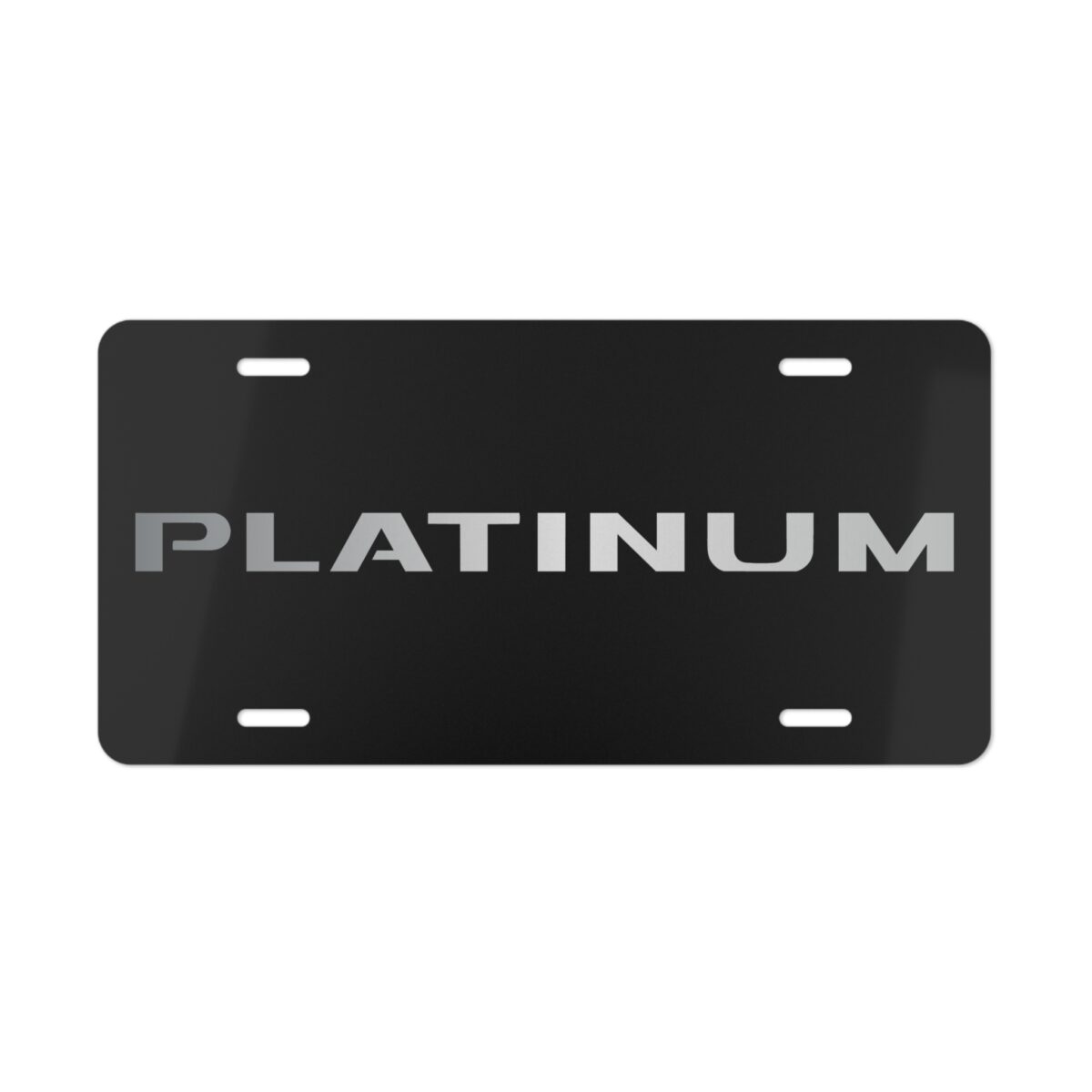 Ford Platinum License Plate