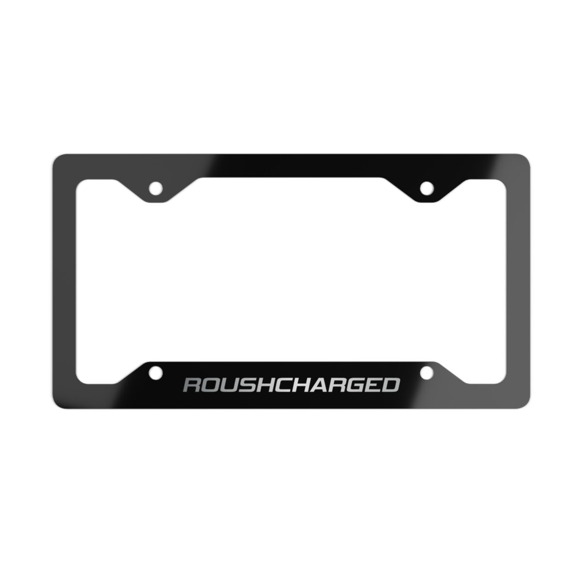 Roushcharged Metal License Plate Frame