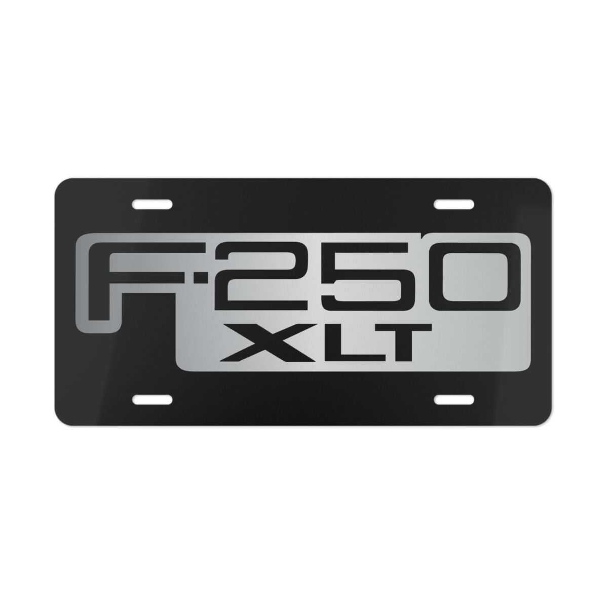 Ford F-250 XLT License Plate