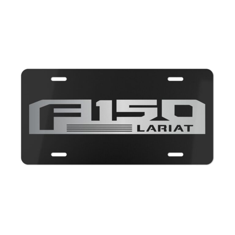 Ford F-150 Lariat License Plate