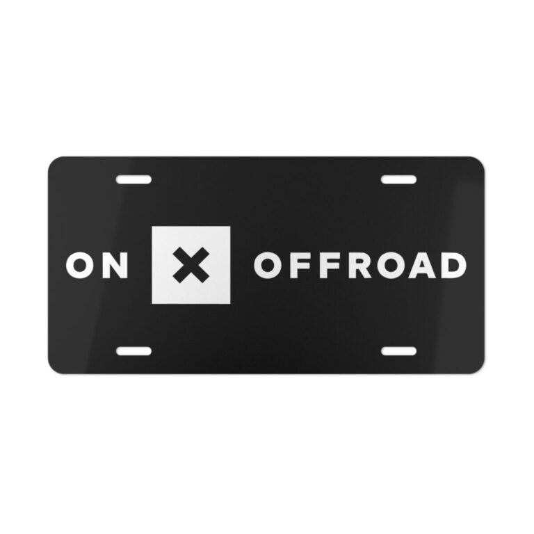onX Offroad License Plate