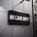 Be Like Biff Greg Biffle Garage Banner