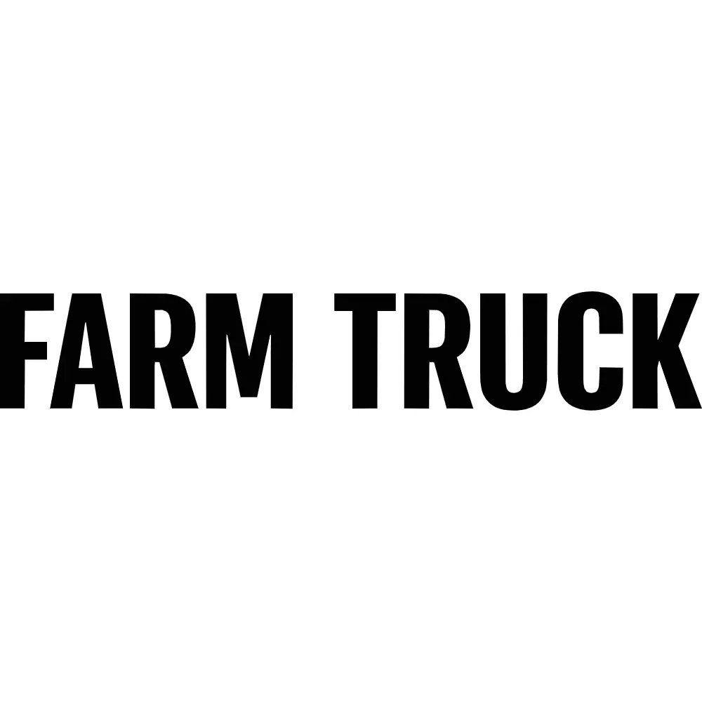 Farm Truck Decal