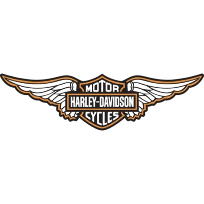 Harley Davidson Wings Decal