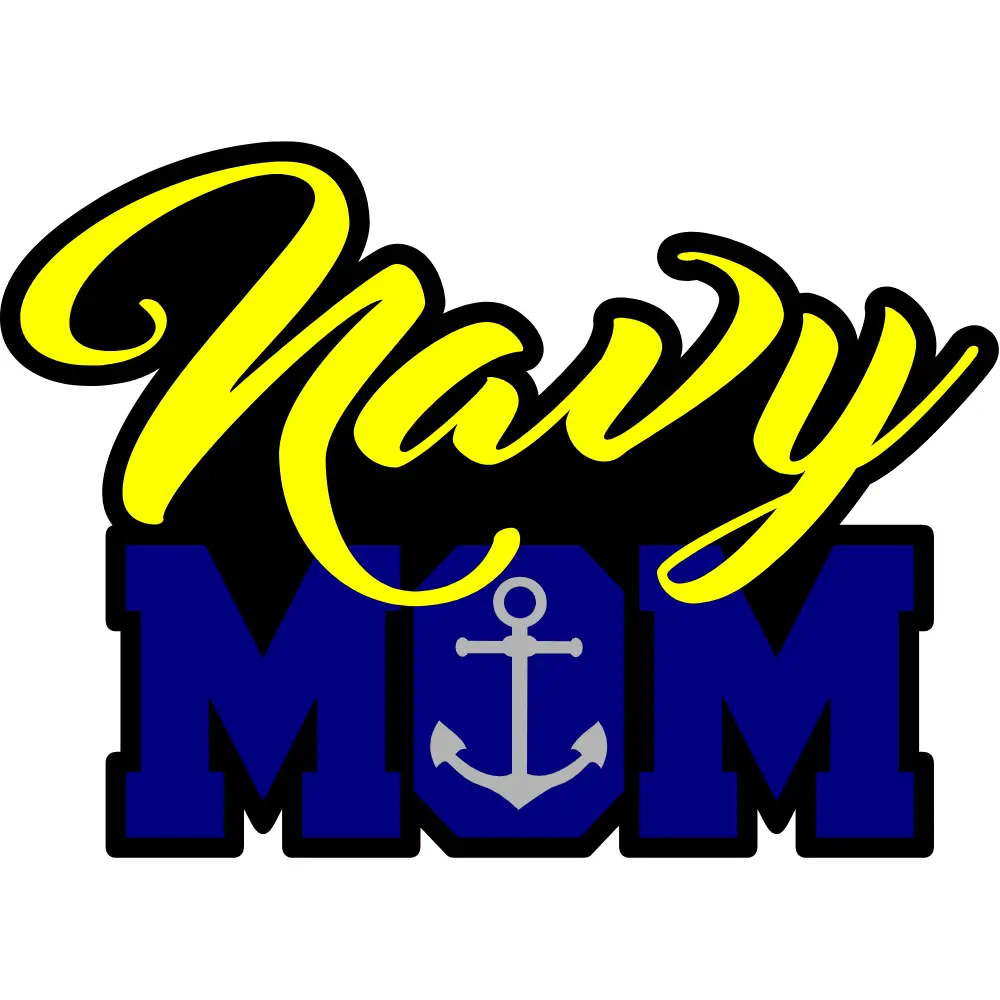 Navy Mom Decal