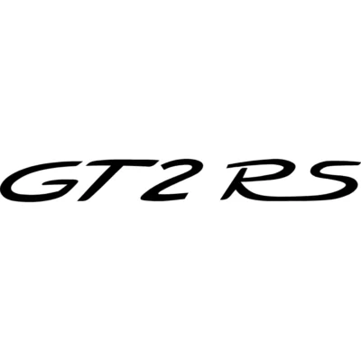 Porsche 911 GT2 RS Decal