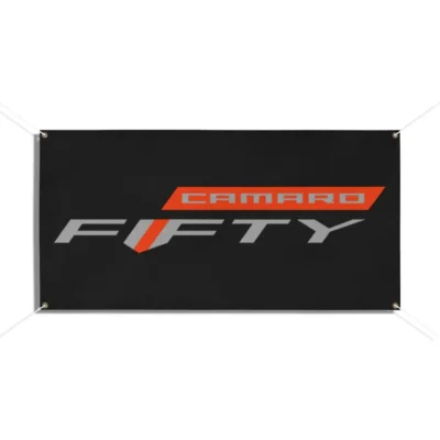 Camaro Fifty Garage Banner