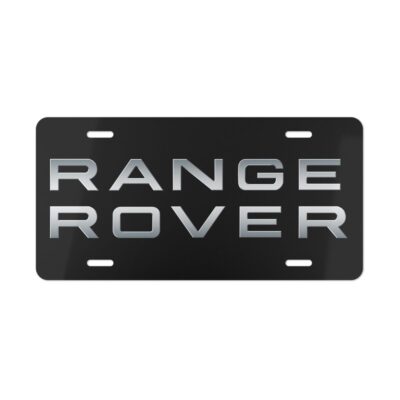 Range Rover License Plate