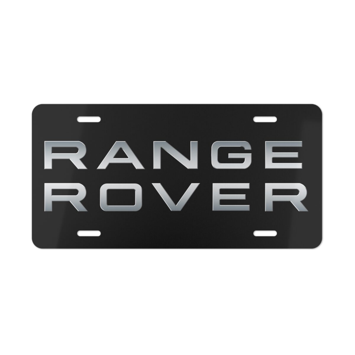 Range Rover License Plate