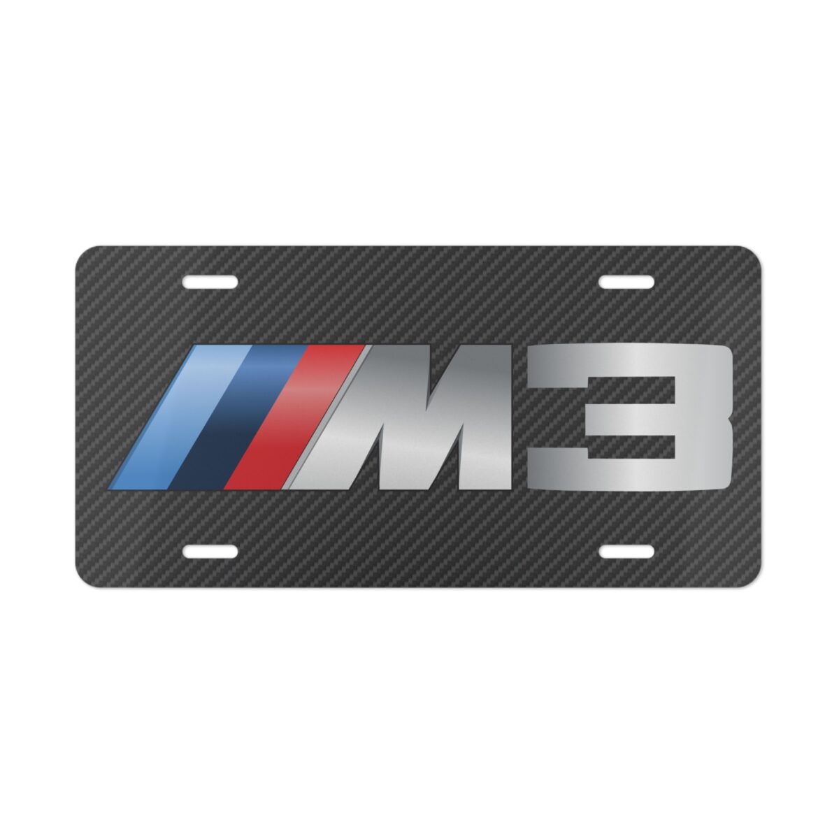 BMW M3 Carbon Fiber License Plate