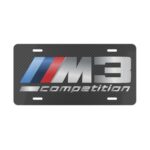 BMW M3 Competition Carbon Fiber License Plate