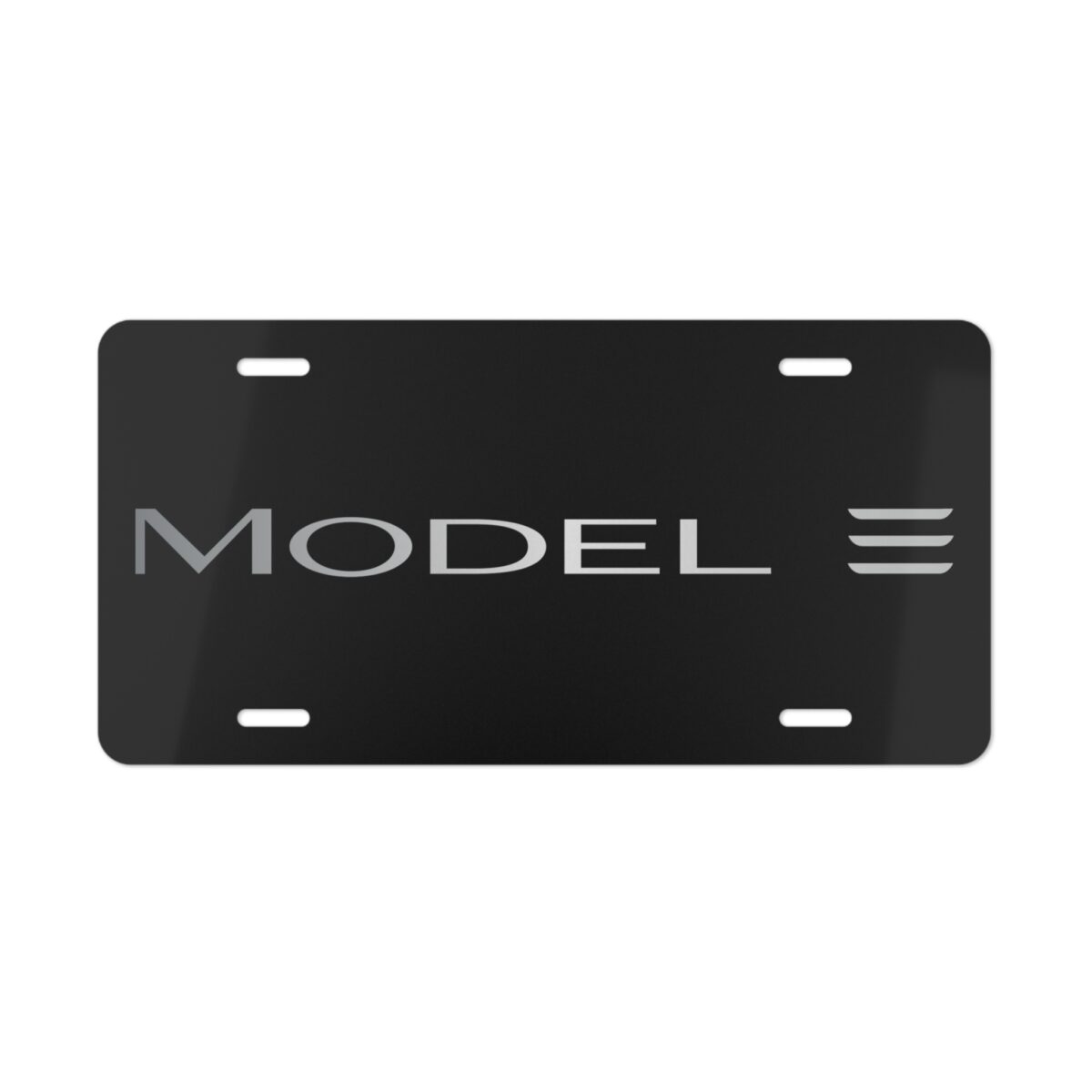 Tesla Model 3 License Plate