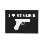 I Love My Glock Iron-On Patch