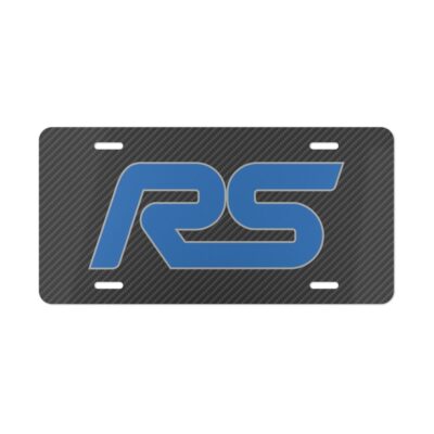 Ford Focus RS Carbon Fiber License Plate