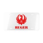 Ruger License Plate