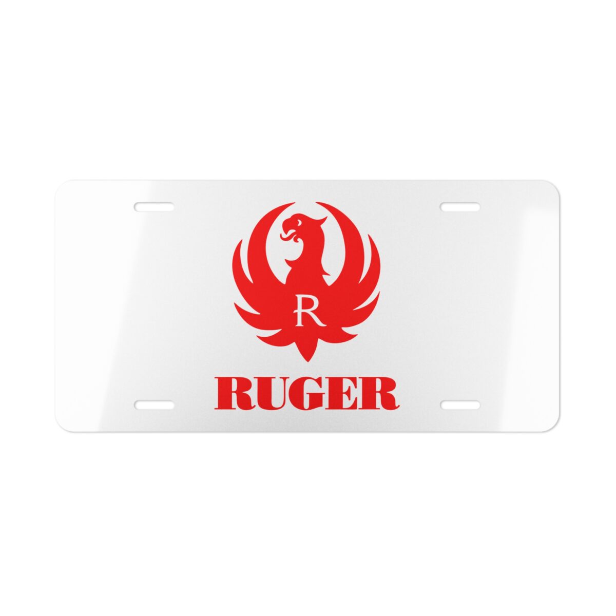 Ruger License Plate